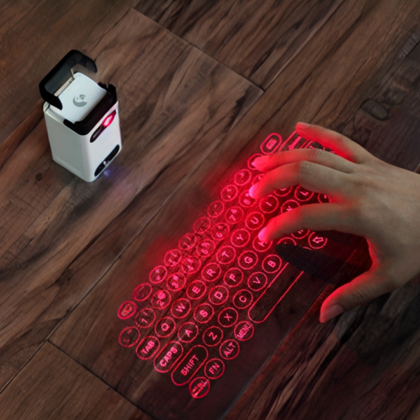 Futuristisch Laser Toetsenbord - Draadloze Projectie - MerchiGo - MerchiGo