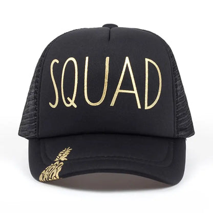 BruidSquadCaps - Feest & Elegantie - MerchiGo - Zwart - MerchiGo